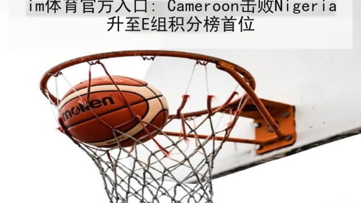 im体育官方入口: Cameroon击败Nigeria升至E组积分榜首位